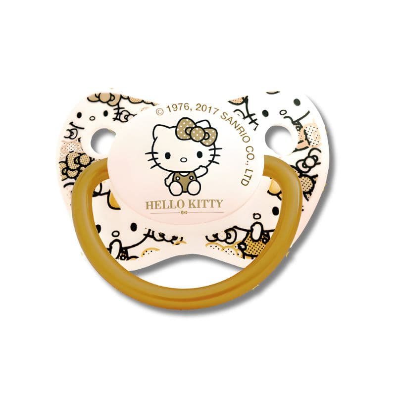 Baby Pur Sucette 2Age Hello Kitty Gold 6M+ Ref.29960-02