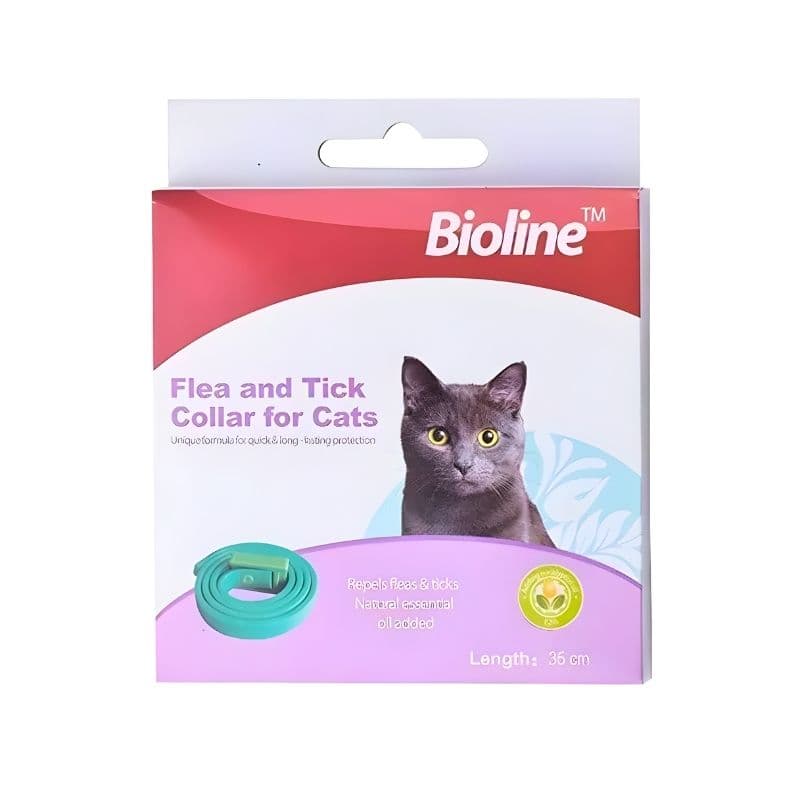 Bioline Collier Anti-Puce Chats 35Cm