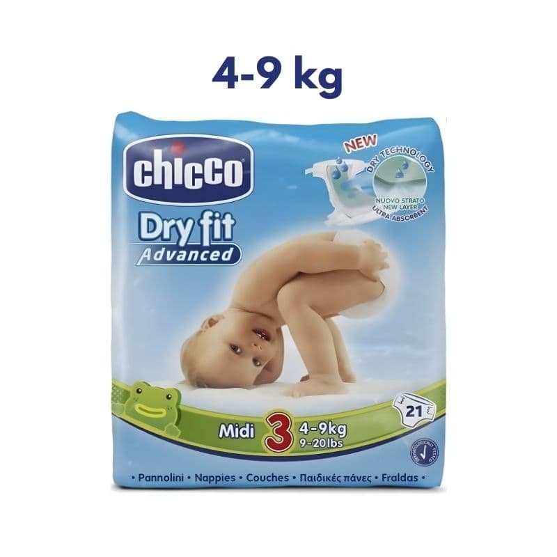 Chicco Couche Midi 4-9Kg Bt 22 / Ref:71720