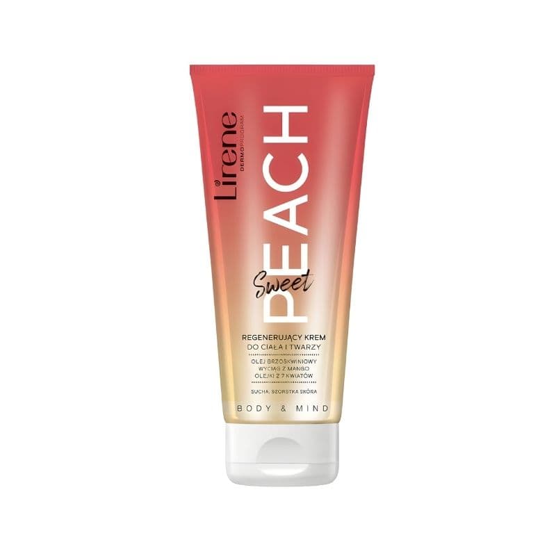 Lirene Peach Sweet Creme Regenerante Corps &Visage 200 ml
