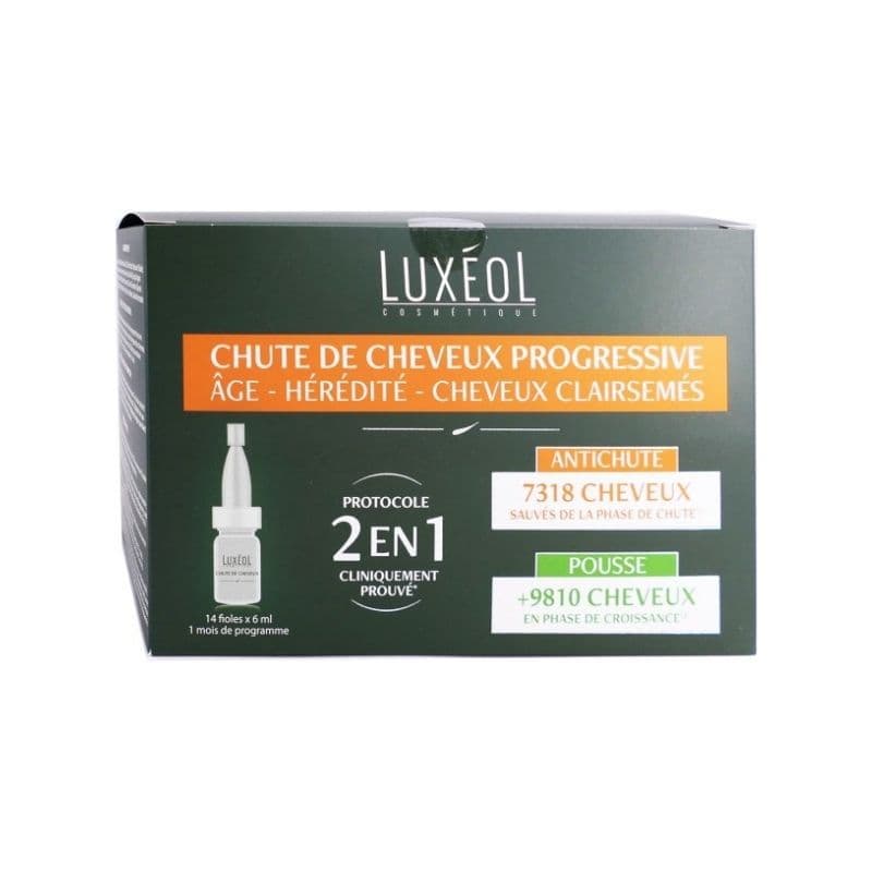 Luxeol Chute De Cheveux Progressive 2En 1