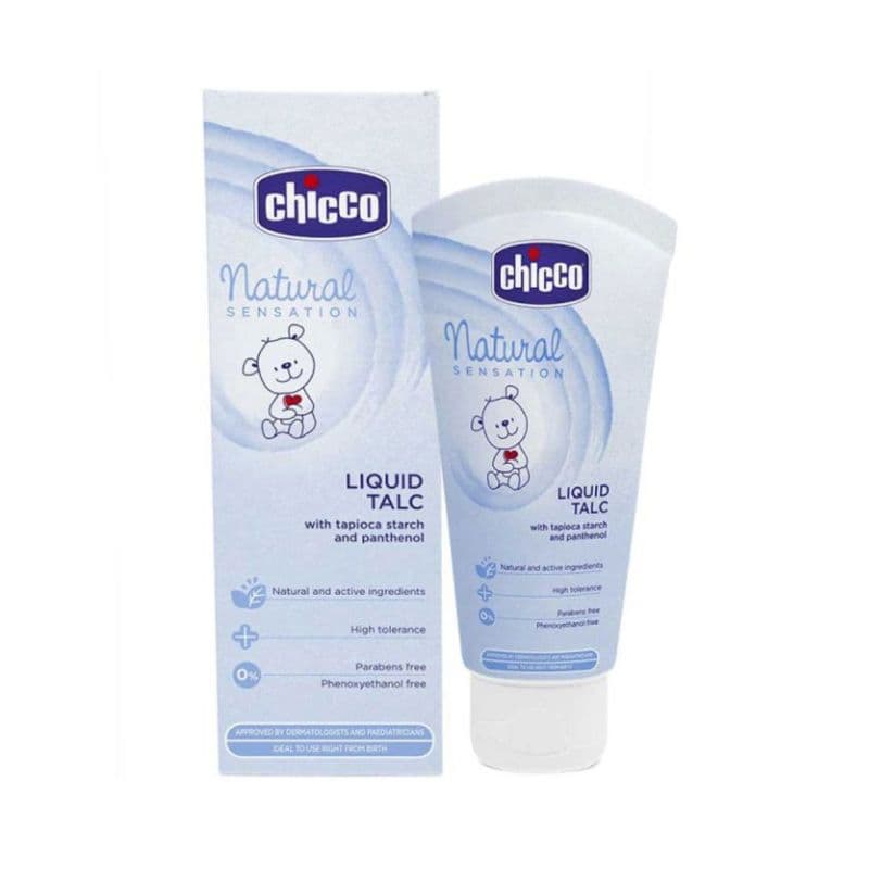 Chicco Talc Liquide Natural Sensation 100 ml