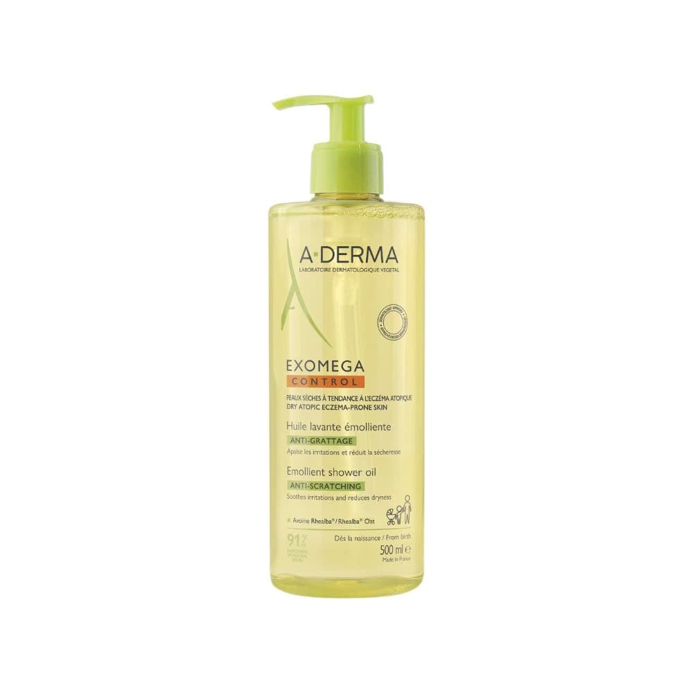 A-Derma Exomega Control Huile Lavante Emolliente 500ml