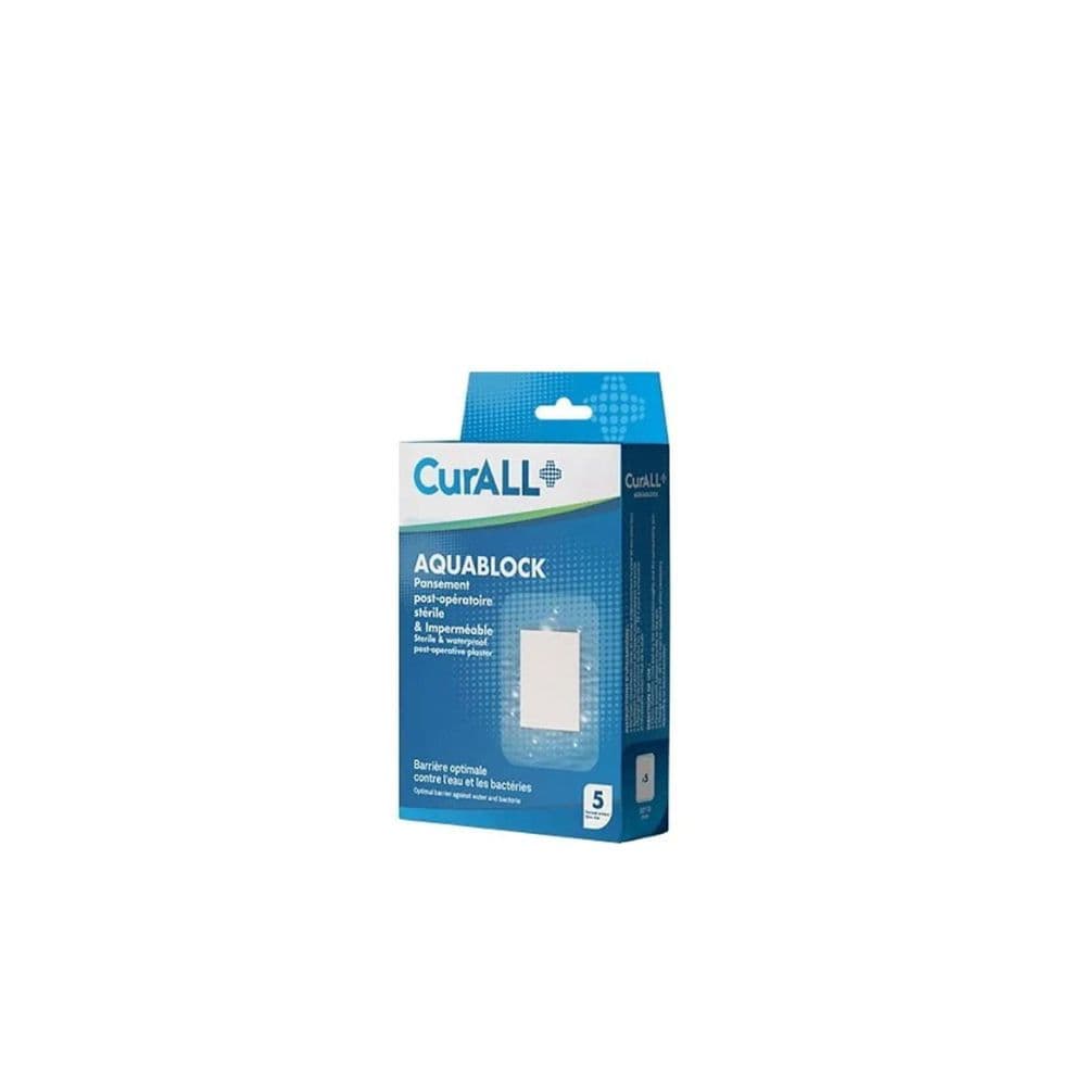 Curall Aquablock – Pansement Post-Opératoire Stérile & Imperméable – 50X70Mm