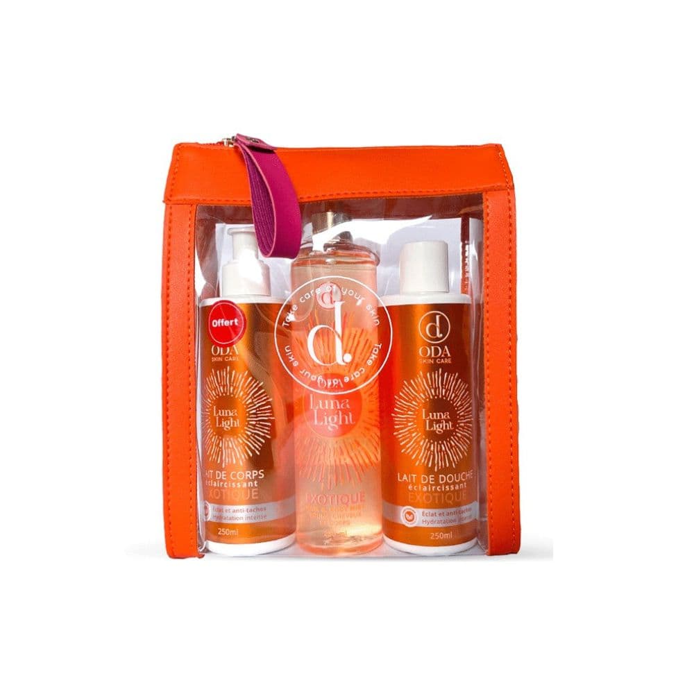 Oda Coffret Exotique Lait De Douche+Brume+Lait De Corps (Offert)