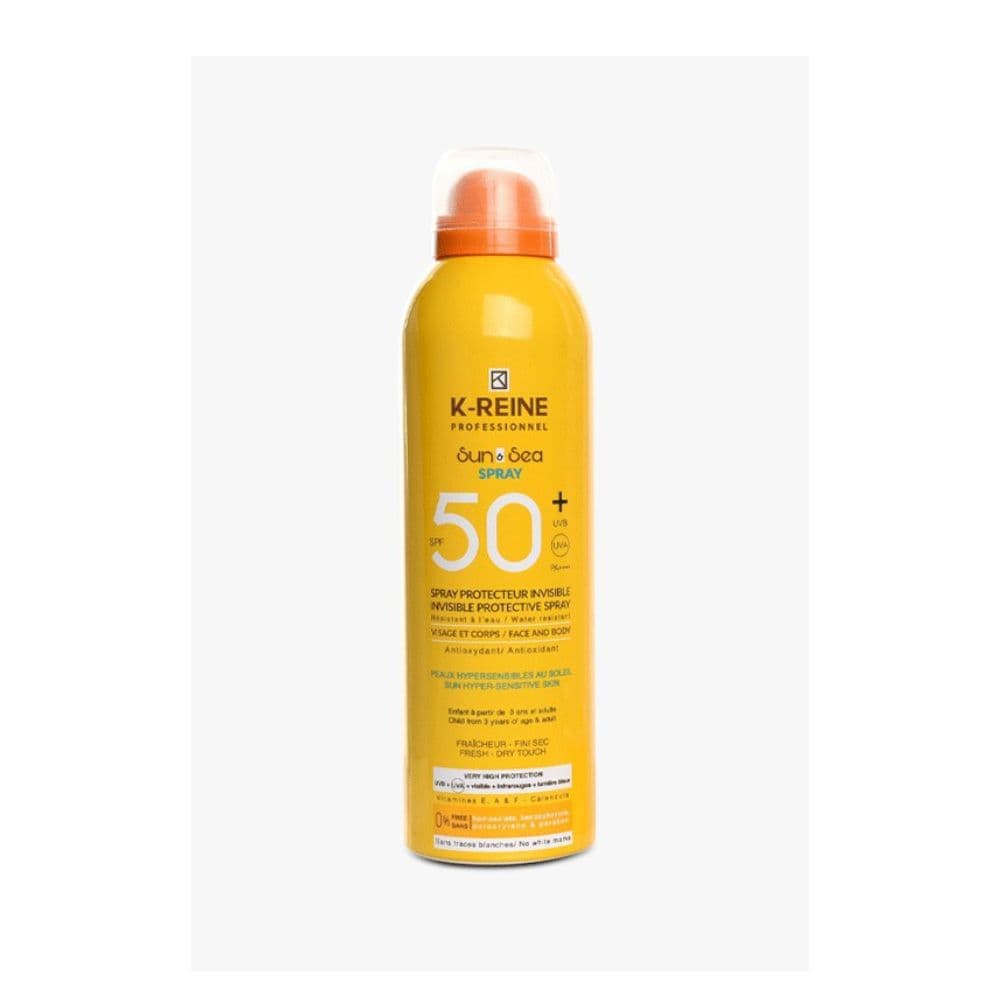 K-Reine Sun&Sea Brume Spray Invisible Visage Et Corps Spf50+ 200ml