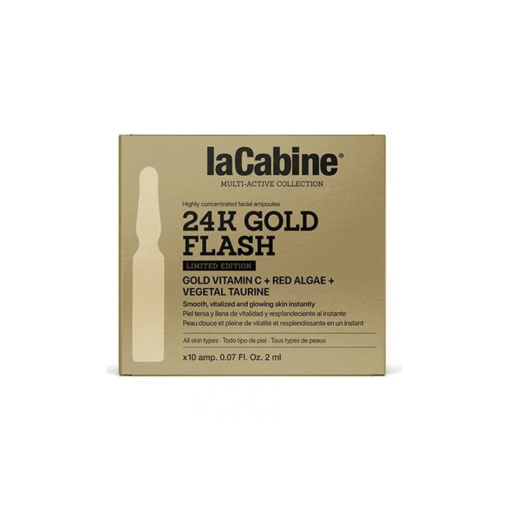 La Cabine Ampoules 24K Gold Flash Édition Limitée 10×2 ml