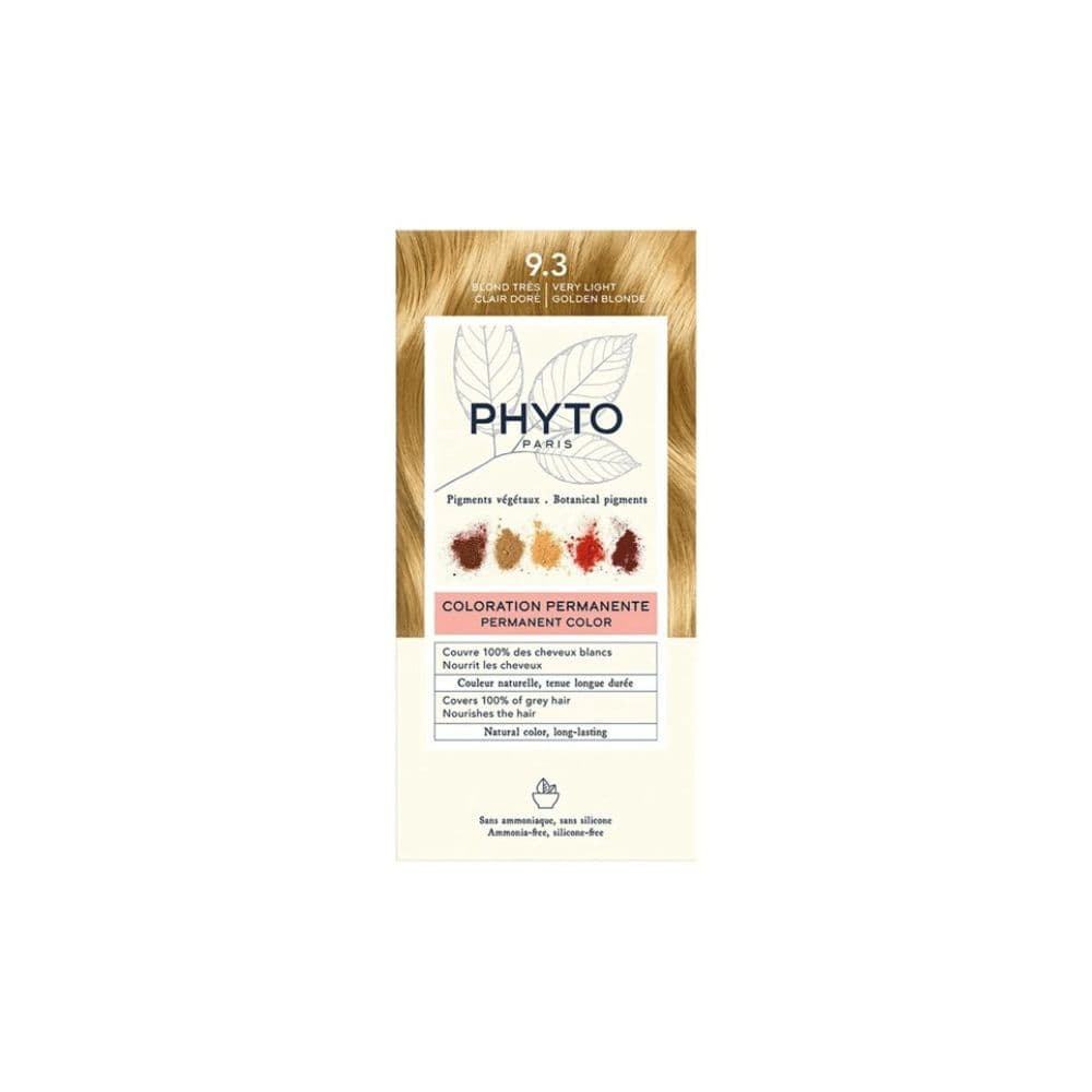 Phyto Phytocolor 9.3 Blond Tres Claire Dore 1 Kit