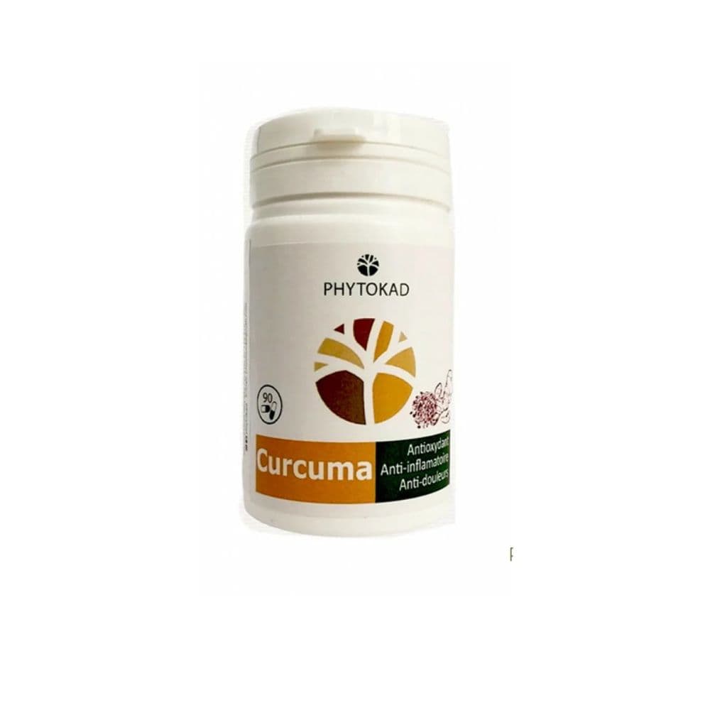 Phytokad Curcuma – Gingembre – Poivre Noir 90 Gelules