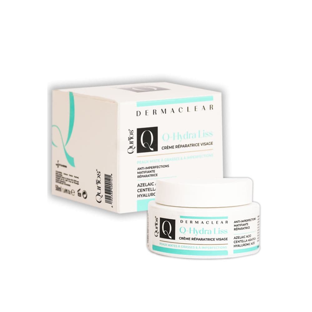 Q-Hydra Liss : Crème Réparatrice – Peau Grasses À Imperfections