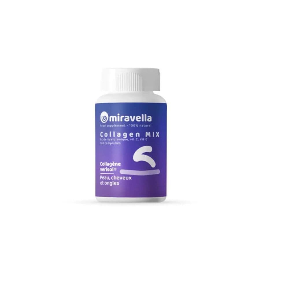 MIRAVELLA Collagene Mix Peau, Cheveux, Ogles 120 Comprime