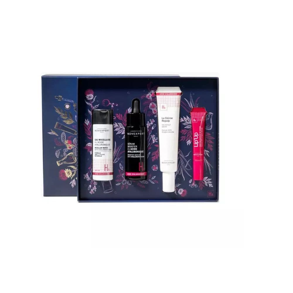 NOVEXPERT COFFRET BOOSTER HYALU VIP 4 SOINS ULTRA CONCENTRES