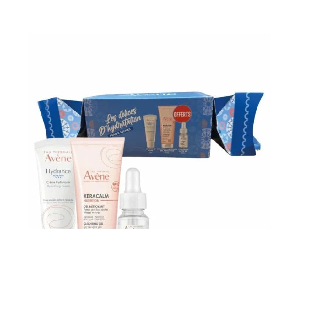 AVENE COFFRET (HYD RICHE 40ML + XERACALM GEL NETT 100ML +SERUM HYALURON ACTIV B3 10ML OFFERTS)