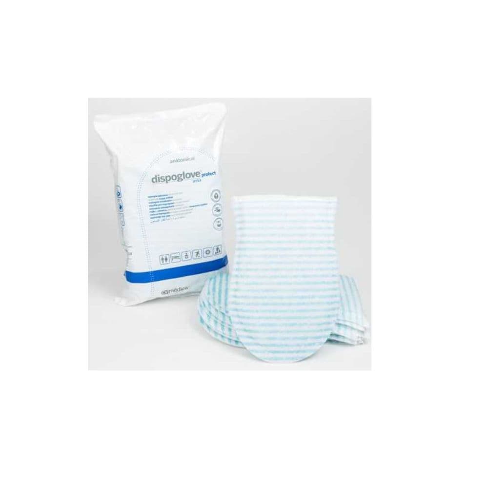 Dispoglove protect – Gant de toilette anatomique – 20 pièces