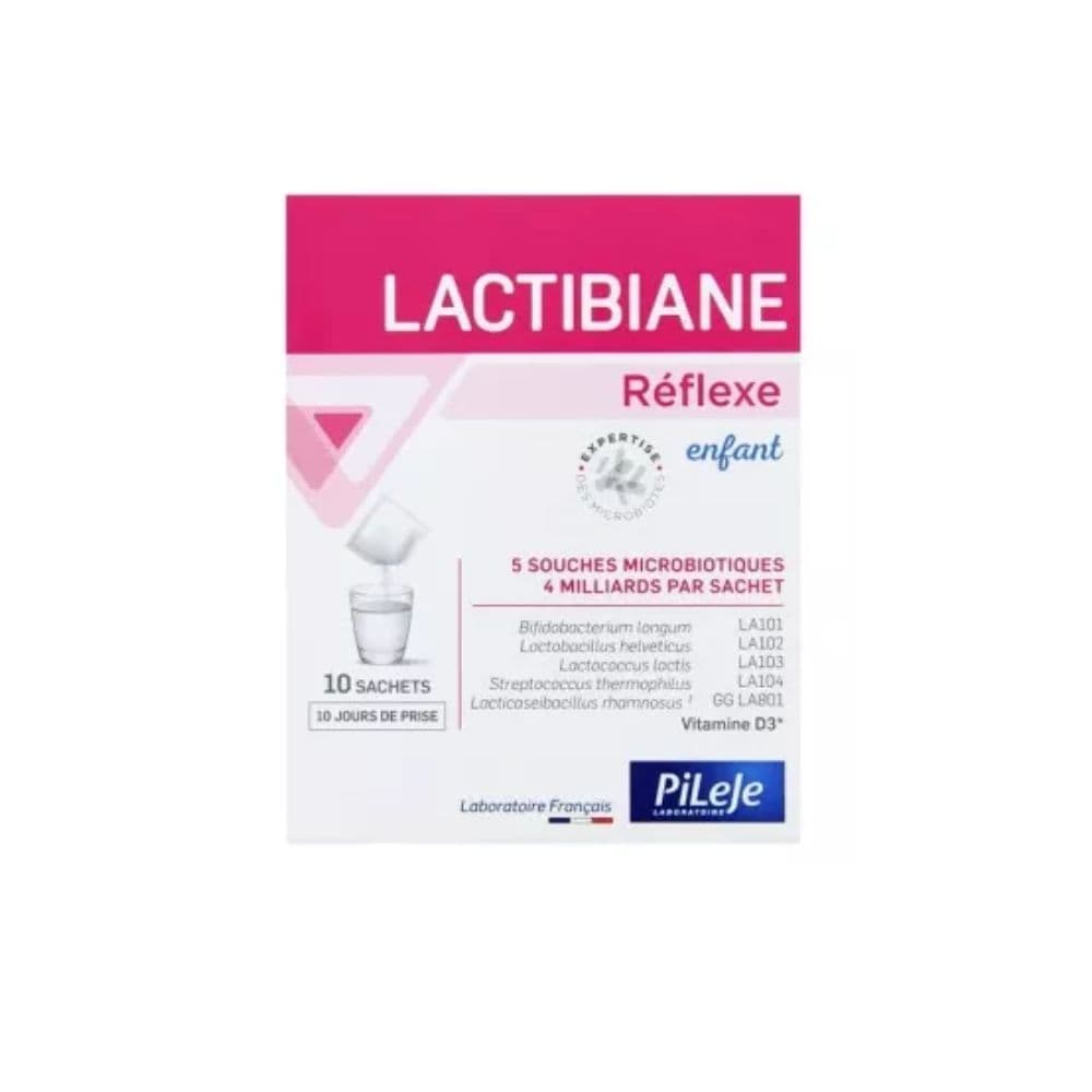 Pileje Lactibiane Réflexe Enfant – 10 sachets