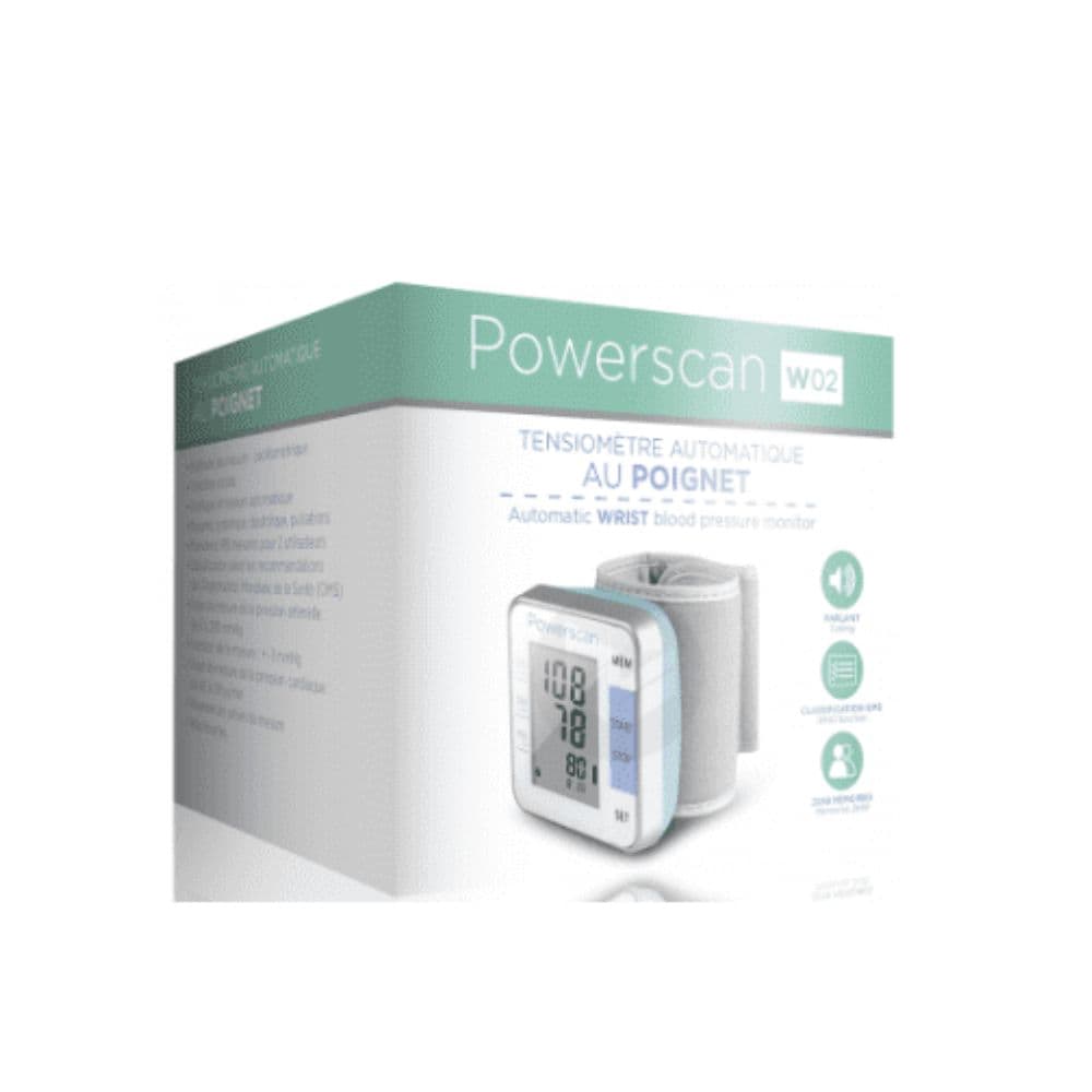 Powerscan Tensiomètre automatique au poignet W02