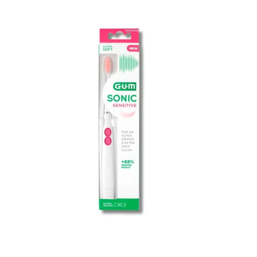 GUM SONIC SENSITIVE – BROSSE À DENTS ÉLECTRIQUE 4101