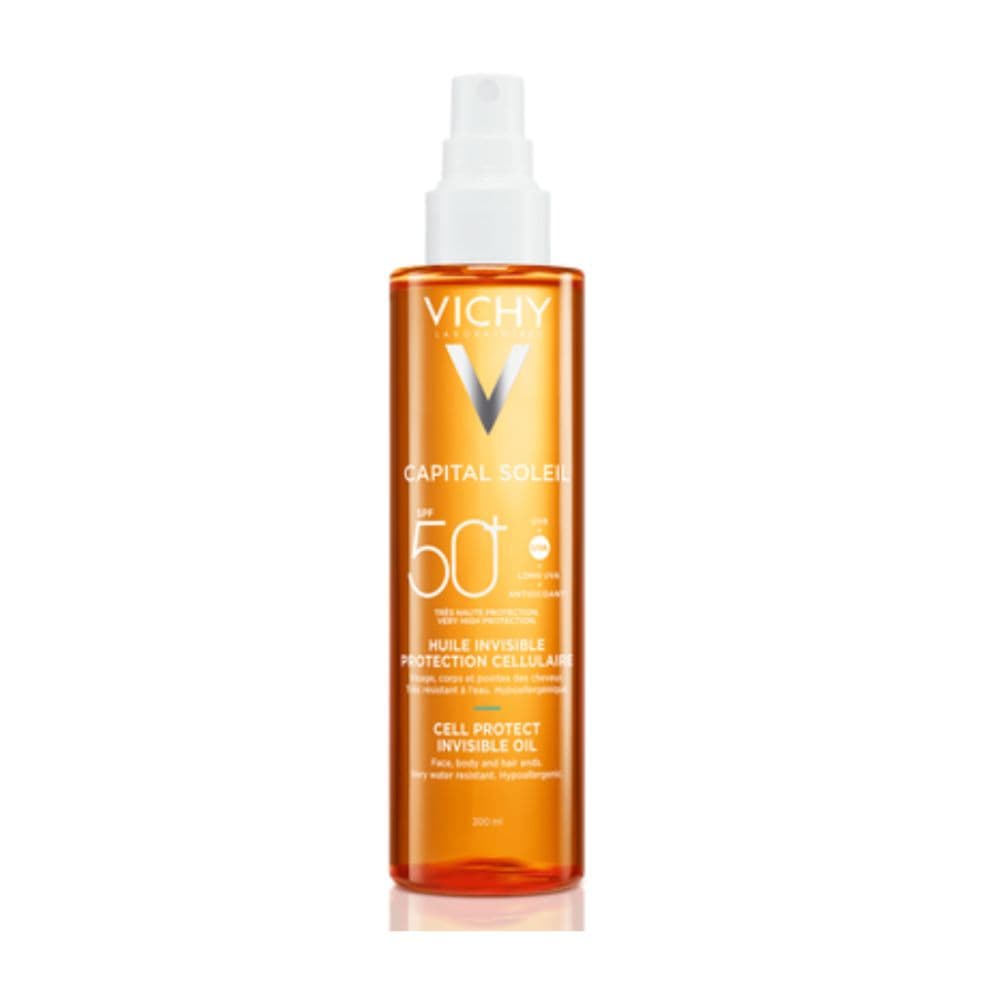 VICHY CAPITAL SOLEIL HUILE DE PROTECTION CELLULAIRE SPF50+ 200ML