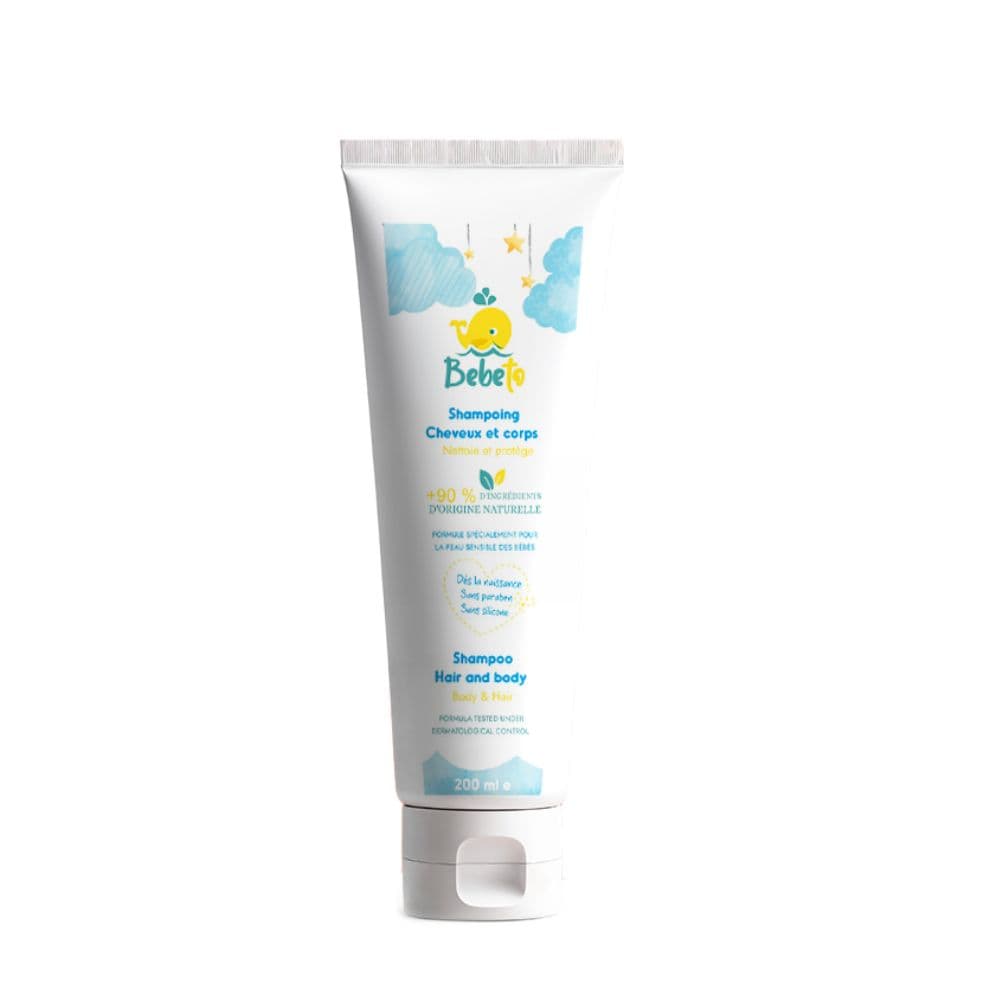 BEBETO – SHAMPOOING CHEVEUX ET CORPS 500ML