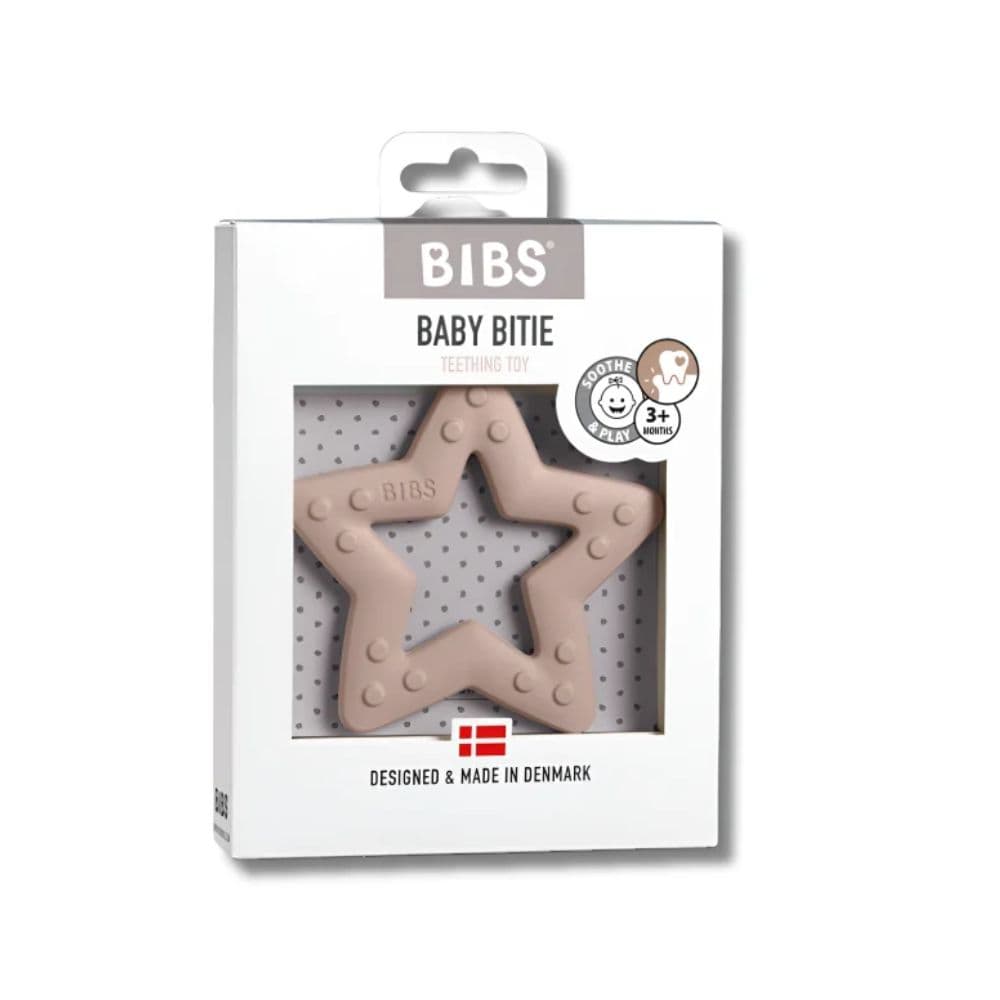 BIBS – BABY BITIE ANNEAU DE DENTITION STAR BLUSH