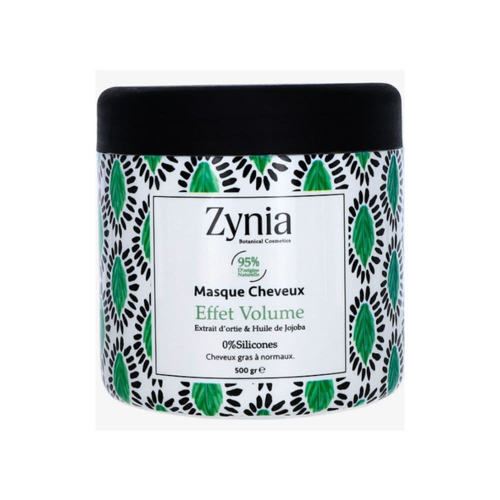 ZYNIA MASQUE CHEVEUX EFFET VOLUME CHEVEUX GRAS 500GR