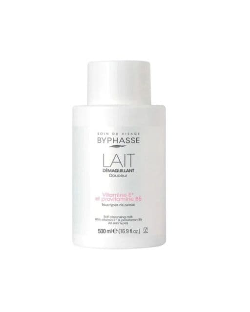 BYPHASE LAIT DEMAQUILLANT VIT E ET B5 500ML
