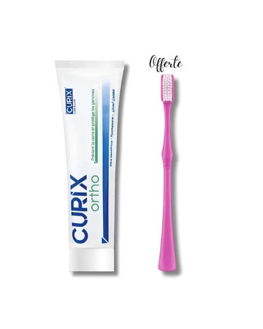 CURIX – DENTIFRICE ORTHO + BROSSE A DENTS OFFERTE