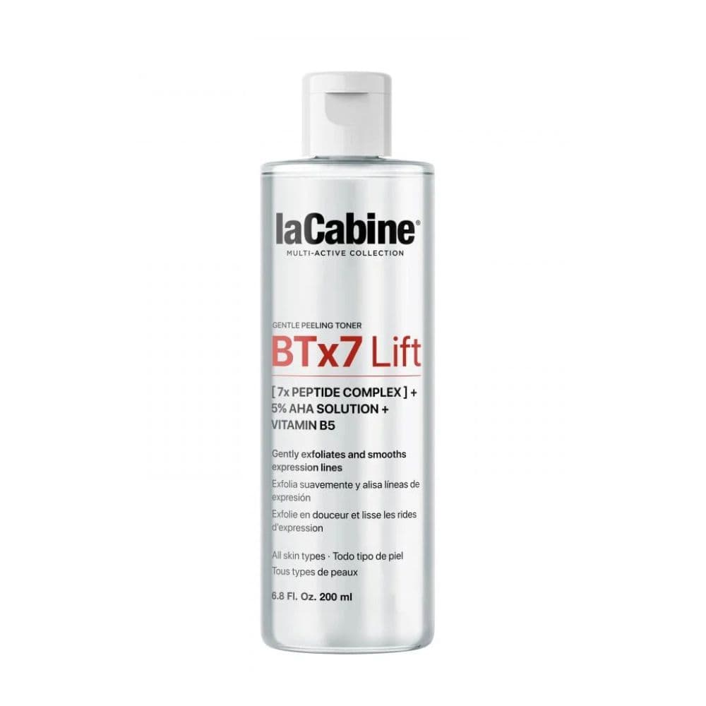 LA CABINE LOTION TONIQUE EXFOLIANTE POUR LE VISAGE BTx7 LIFT 200ML