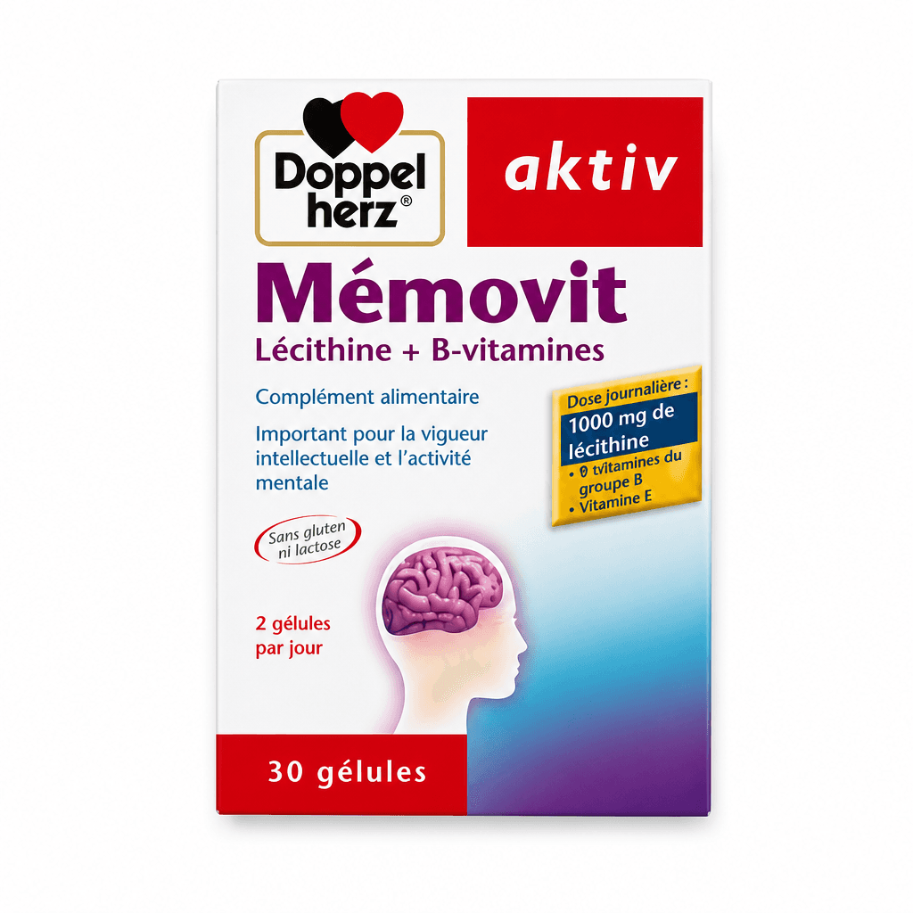 Aktiv Memovit Lécithine + B-Vitamines 30 Gélules