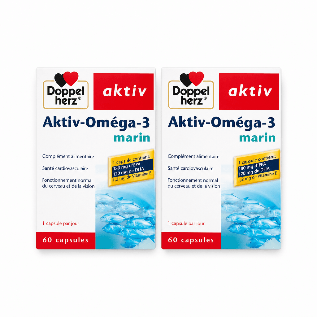 Pack Duo Omega 3 : Aktiv X 2 – Ref166