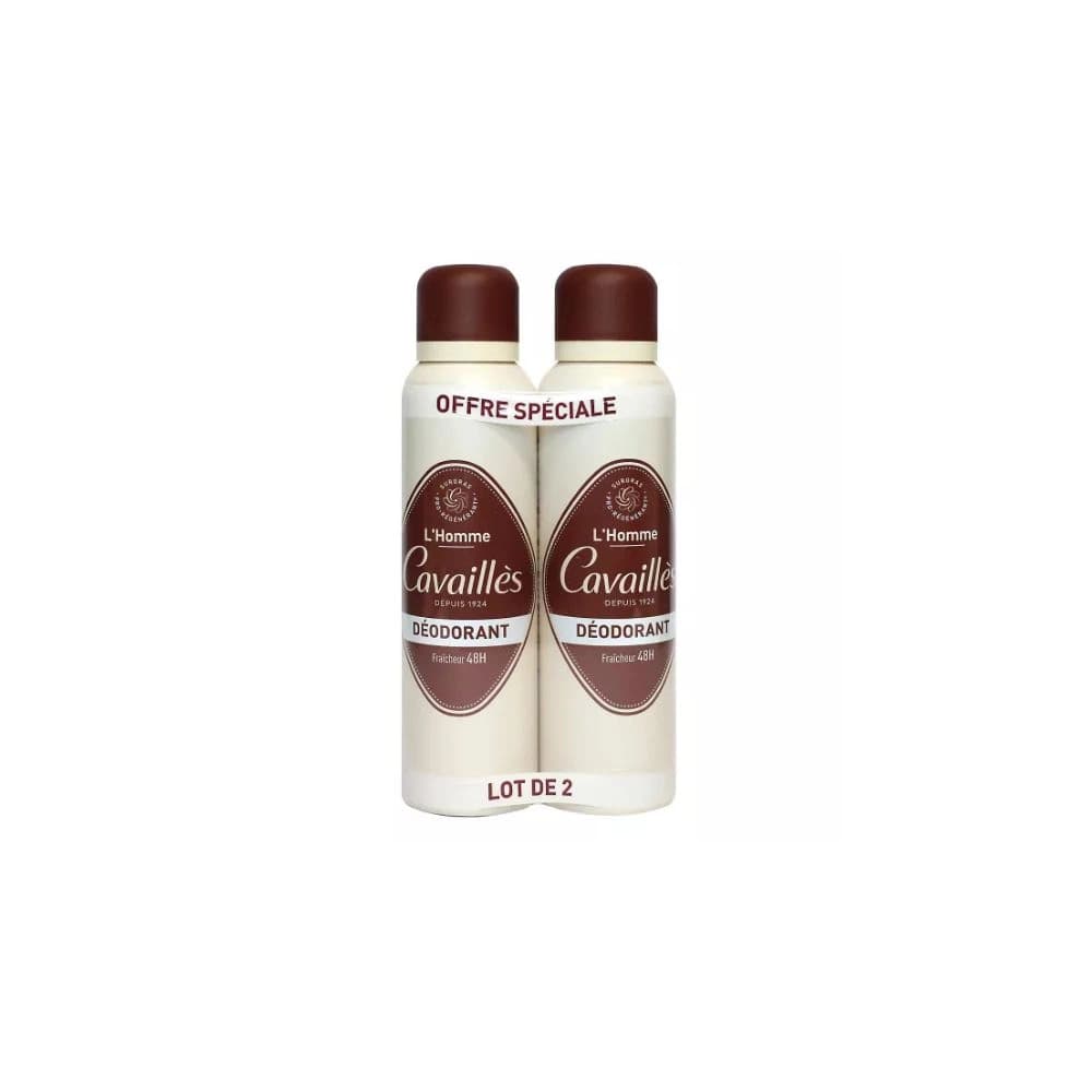 ROGE CAVAILLES HOMME DEO SPRAY LOT DE 2X150ML 6884