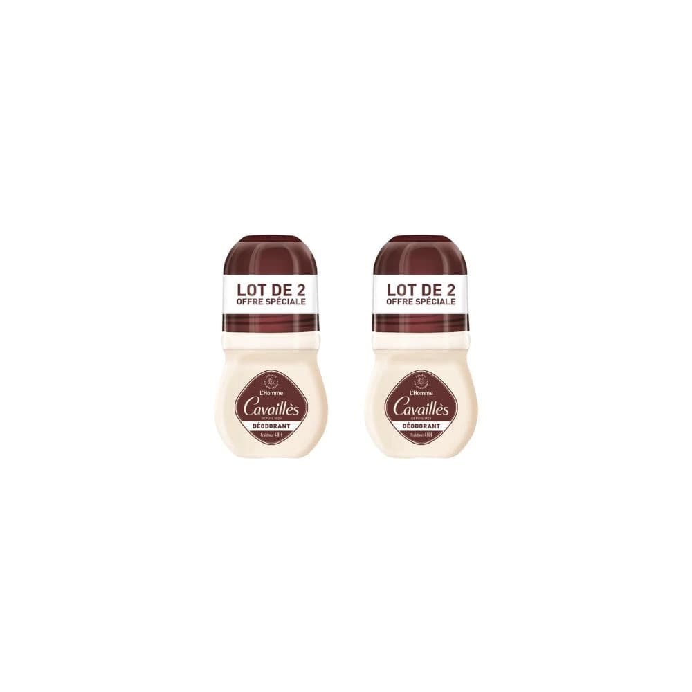 ROGE CAVAILLES HOMME DERMATO AO ROLL ON LOT DE 2X50ML 6839