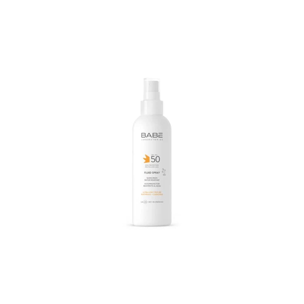 Babe Fluid Spray Solaire Résistant à l’Eau SPF50 200ml