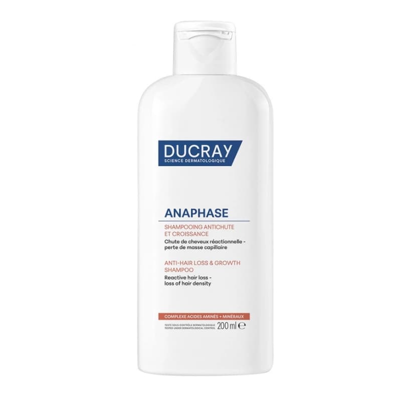 DUCRAY ANAPHASE SHAMPOING ANTI CHUTE ET CROISSANCE 200ML ( POUR CHUTE REACTIONNELLE)