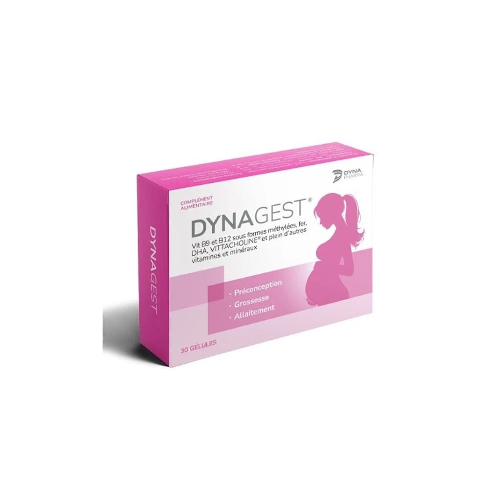 DYNAPHARMA DYNAGEST VIT B9 ET B12 GEL B/30