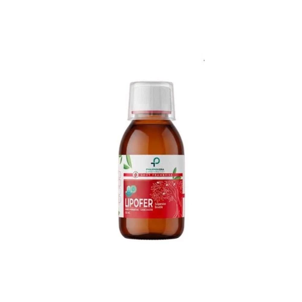 PHARMAVERA LIPOFER SUSPENSION BUVABLE 125ML