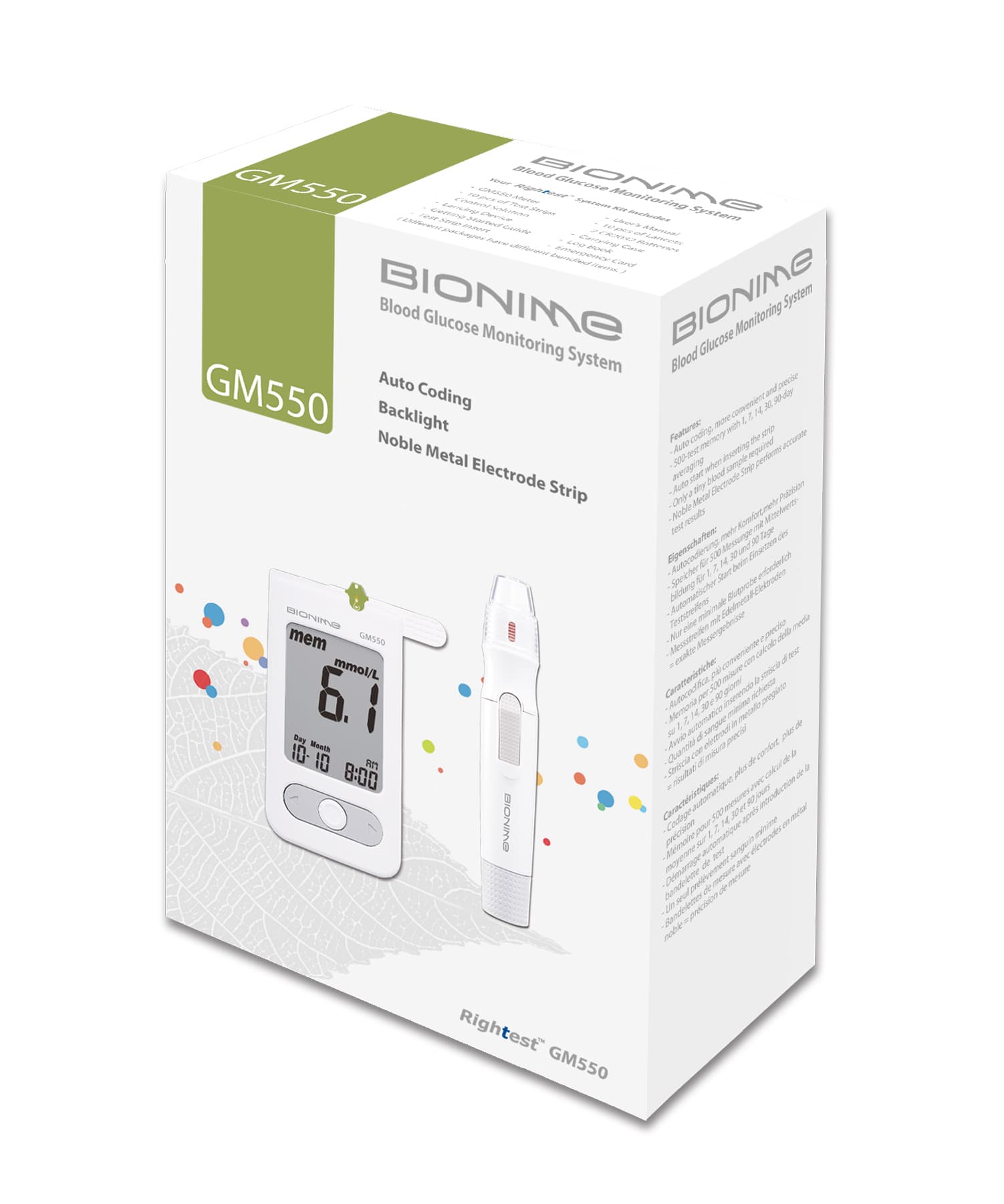 BIONIME BLOOD GLUCOSE MONITORING SYSTEM