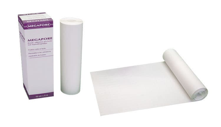 MEGAPORE BANDE ADHESIVE PERFOREE 18m*5m SANS LATEX