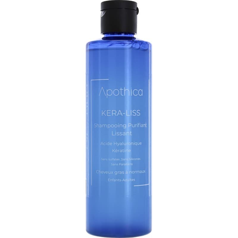 APOTHICA KERA-LISS SHAMPOOING PURIFIANT ACIDE HYALURONIQUE + KERATINE CHEVEUX GRAS