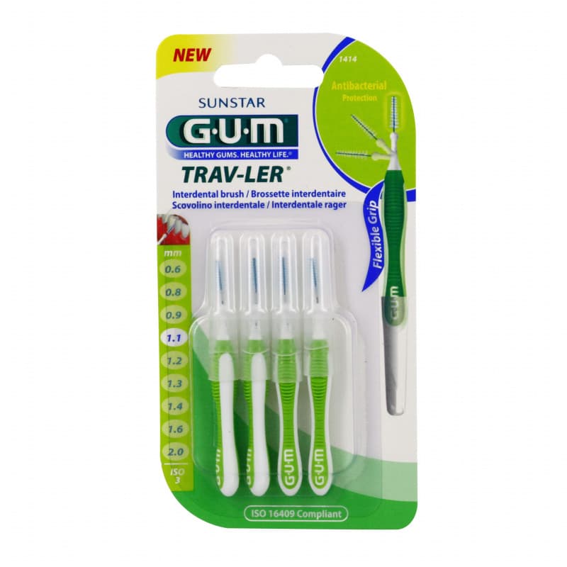GUM BROSSETTE TRAVELER ULTRA FINE CONIQUE 1.1 B/4