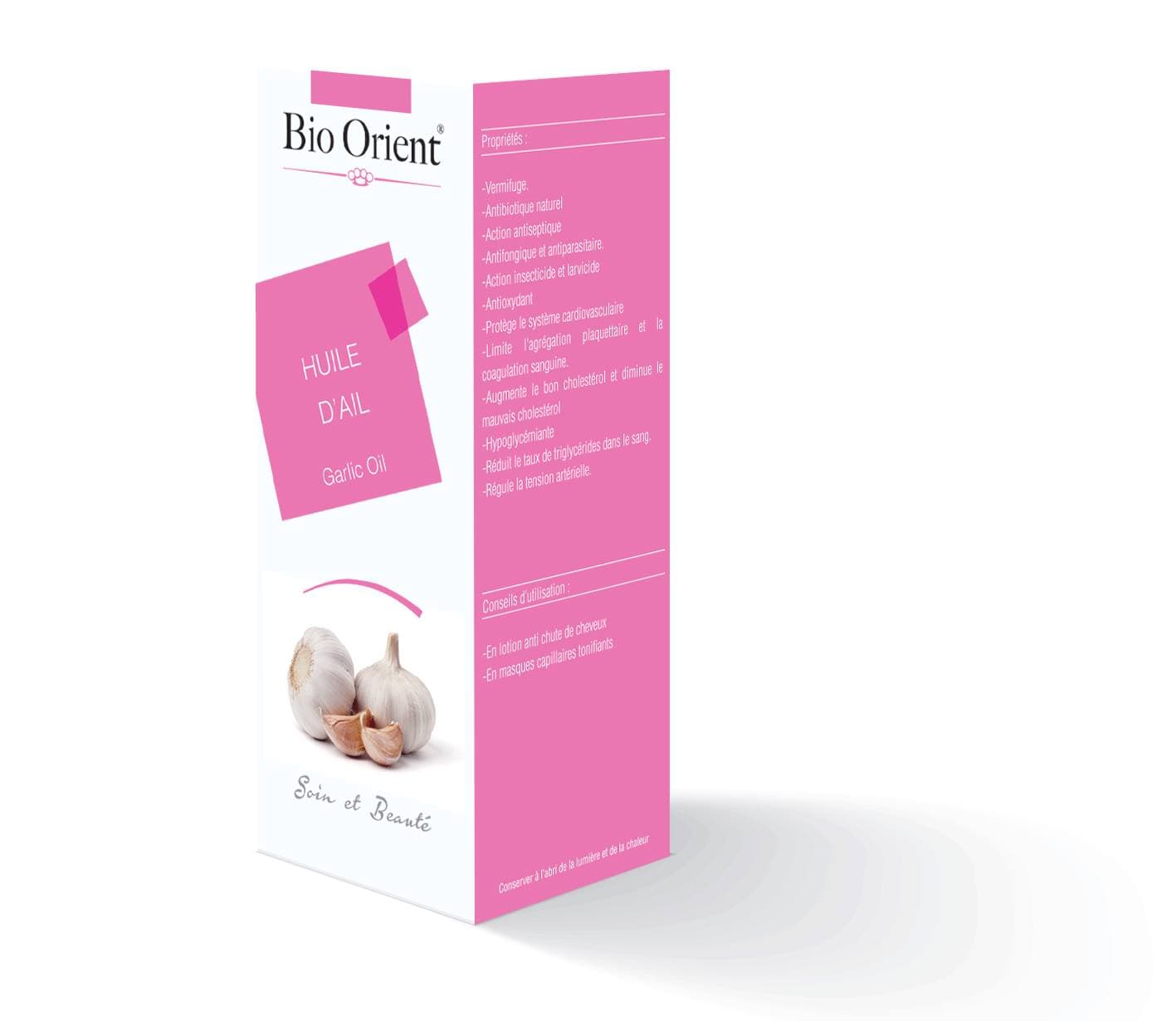 BIO ORIENT HUILE VEGETAL D’AIL 10ML