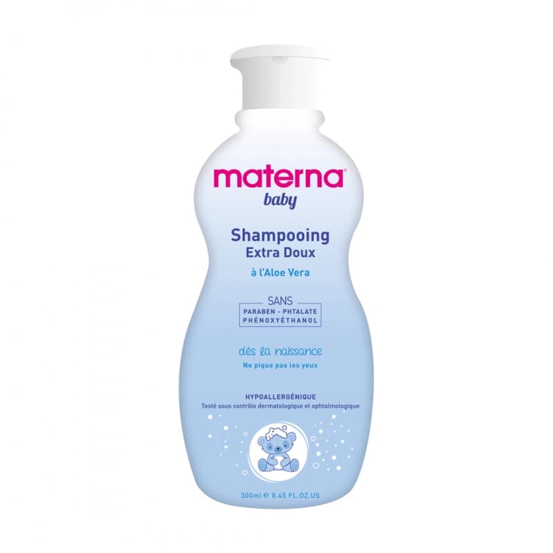 MATERNA BABY SHAMPOOING EXTRA DOUX A L’ALOE VERA 300ML