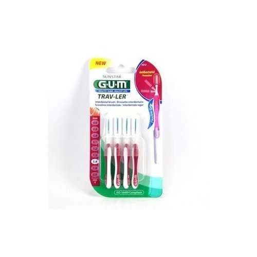 GUM BROSSETTE TRAVELER FINE CYLINDRIQUE B/4