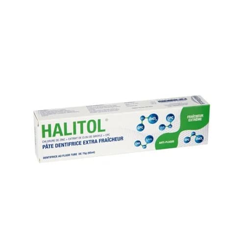 HALITOL PATE DENTIFRICE EXTRA FRAICHEUR TUBE 65ML
