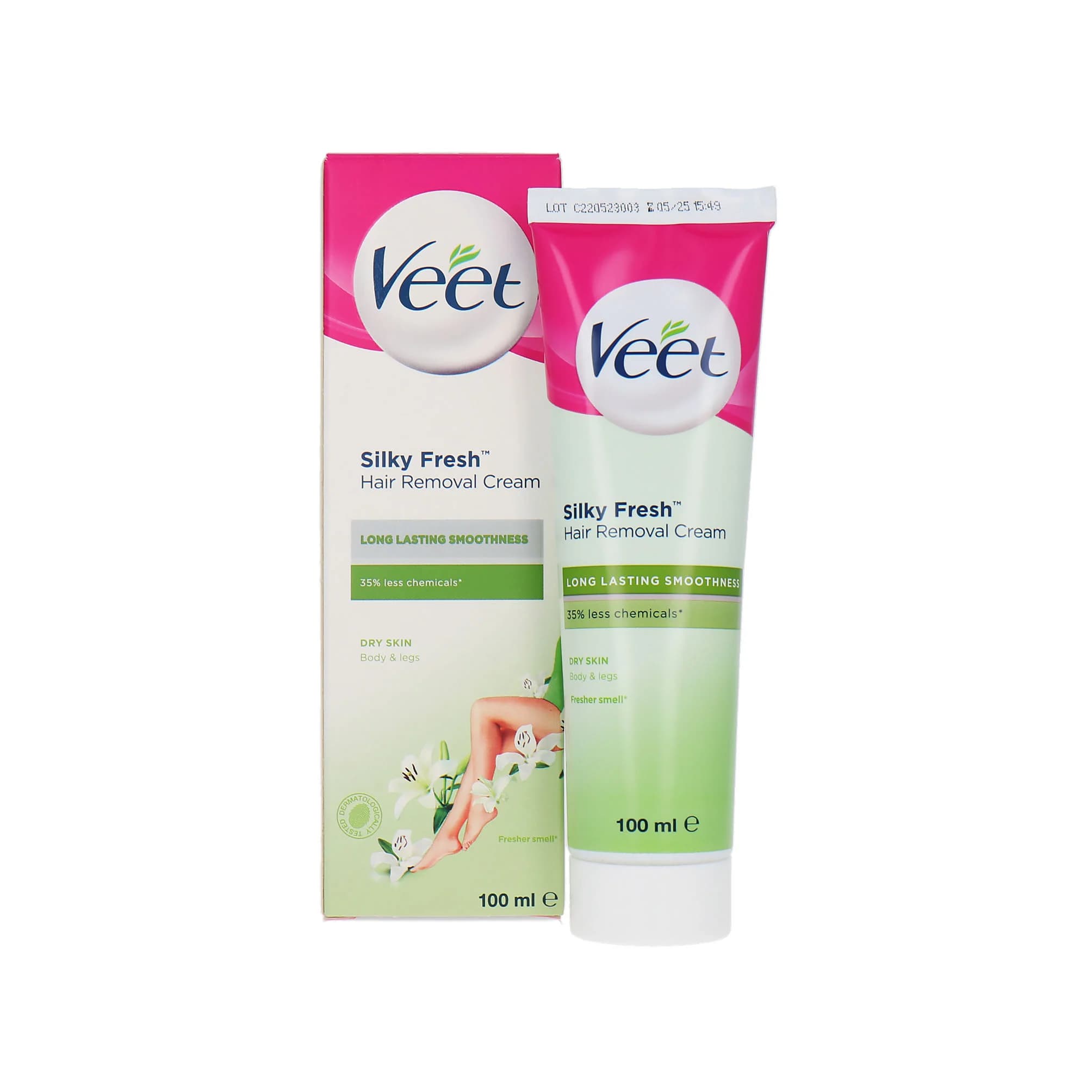 VEET SILKY FRESH DRY SKIN 100ML