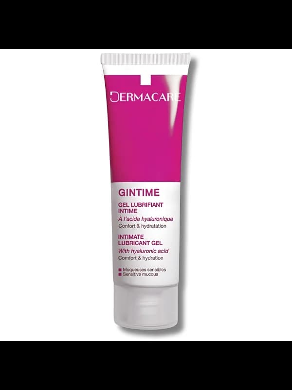 DERMACARE GINTIME GEL LUBRIFIANT INTIME A L’ACIDE HYALURONIQUE 50ML