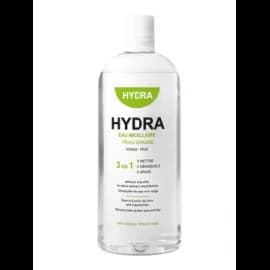 HYDRA EAU MICELLAIRE PEAU GRASSE VISAGE-YEUX 3EN1 250ML