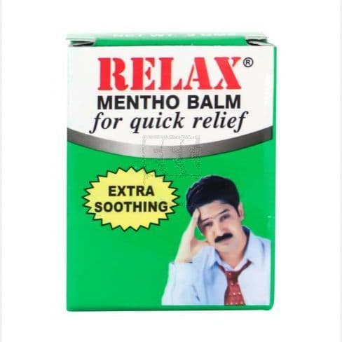 RELAX MENTHO BALM FOR QUICK RELIEF EXTRA SOOTHING 9G