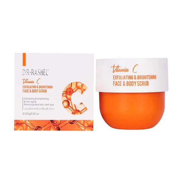 DR-RASHEL VITAMIN C EXFOLIATING & BRIGHTENING FACE & BODY SCRUB 250G