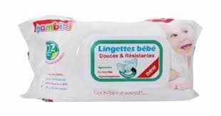 BAMBINI LINGETTES BEBE 72 LINGETTES